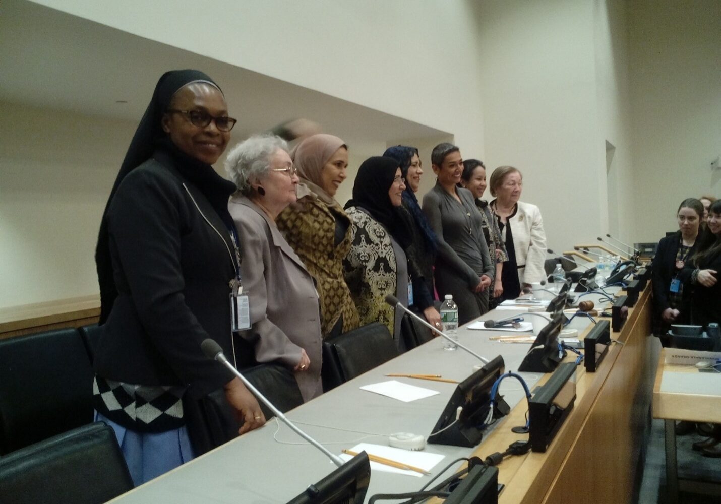 Sr Dr. Carol Ijeoma Njoku represents Sanctuary Missionaries and Win-Dream International at the United Nations Peace Panel at the 2018 International Conference on the Status of Women held at the UN Headquarters, Geneva, New York.